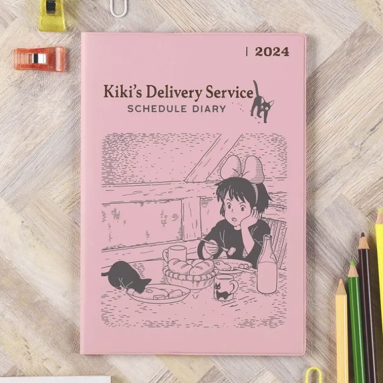 Agendas Et Calendriers>Maison Ghibli Agenda 2024 Goûter - Kiki la petite sorcière