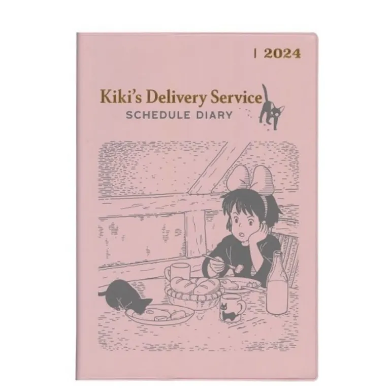 Agendas Et Calendriers>Maison Ghibli Agenda 2024 Goûter - Kiki la petite sorcière