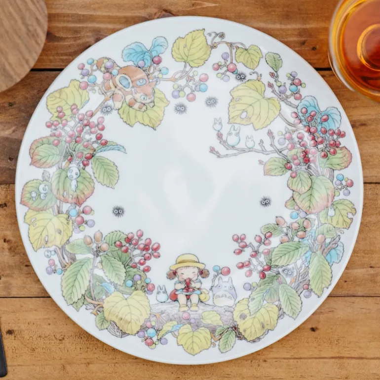 Cuisine Et Table>Maison Ghibli Assiette 23 cm Totoro Viornes - Mon Voisin Totoro