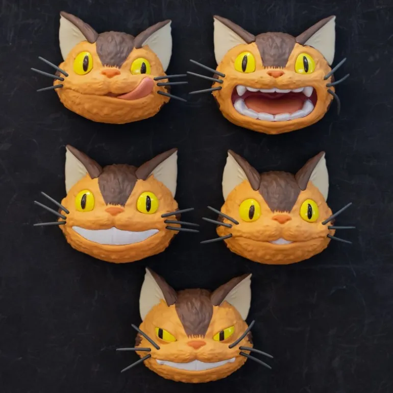 Magnets>Maison Ghibli Asssort. de 6 Magnets Chatbus Frimousses- Mon Voisin Totoro