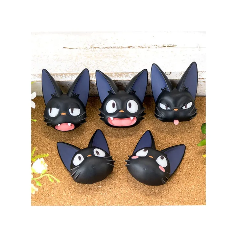 Magnets>Maison Ghibli Asssort. de 6 Magnets Jiji Frimousses - Kiki la petite sorcière