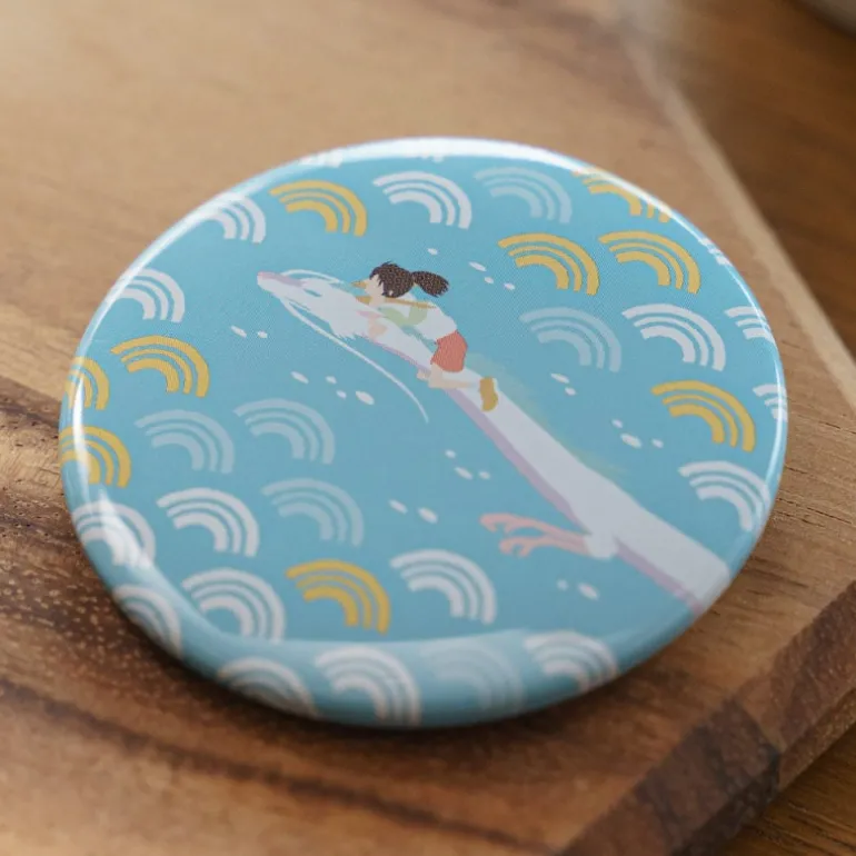 Badges>Maison Ghibli Badge Chihiro & Haku dragon - Le Voyage de Chihiro