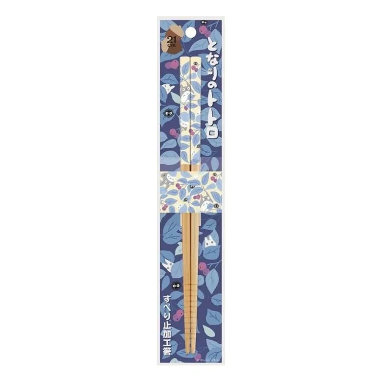 Cuisine Et Table>Maison Ghibli Baguettes 21cm Totoro noix bleu - Mon voisin Totoro