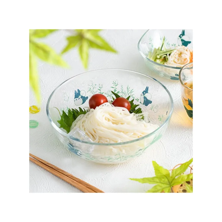 Cuisine Et Table>Maison Ghibli Bol transparent 17cm Chasse aux glands - Mon Voisin Totoro