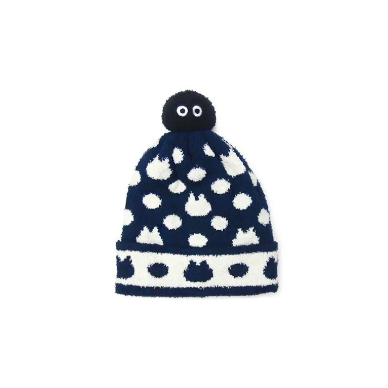 Textile>Maison Ghibli Bonnet Bleu Marine - Mon Voisin Totoro