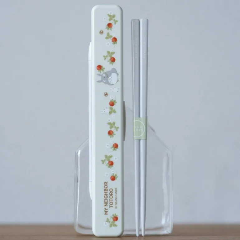 Cuisine Et Table>Maison Ghibli Boîte de Baguettes 18 cm Collection Framboise - Mon Voisin Totoro