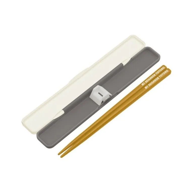 Cuisine Et Table>Maison Ghibli Boîte de Baguettes 18 cm Totoro Blanc Farandole - Mon Voisin Totoro