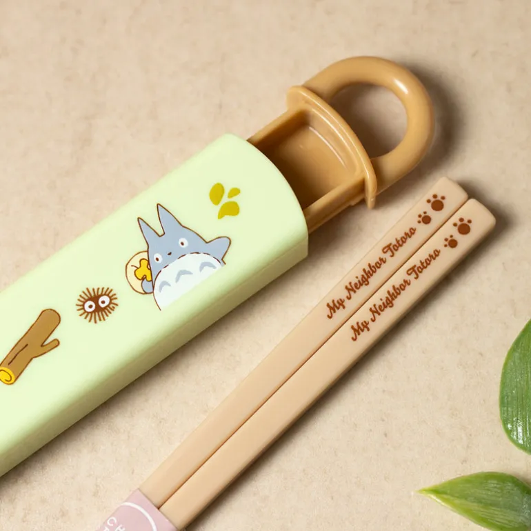 Cuisine Et Table>Maison Ghibli Boîte de Baguettes 16,5cm Totoro & Chatbus - Mon Voisin Totoro
