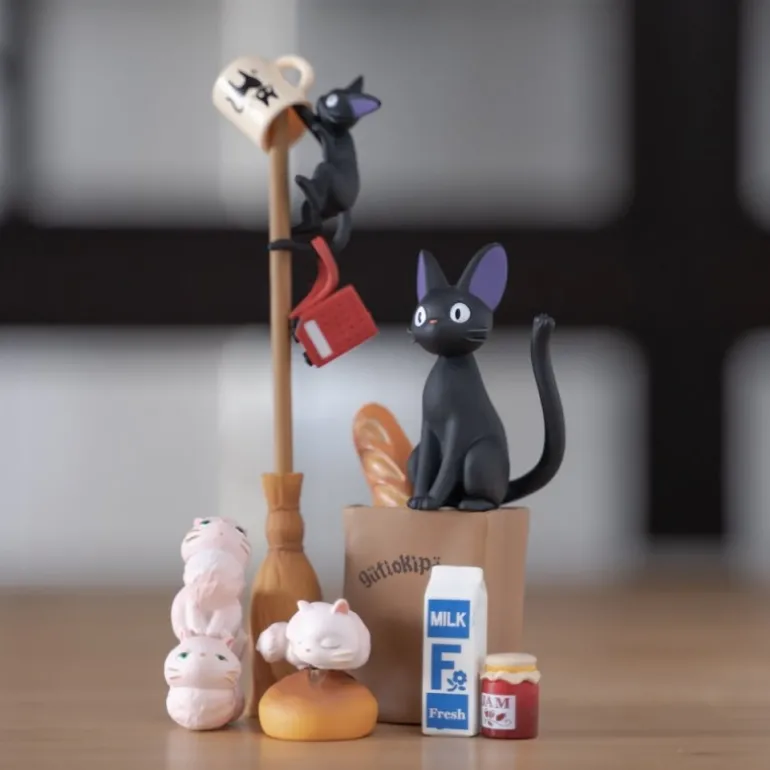 Jouets>Maison Ghibli Boîte de Figurines Jiji - Kiki la petite sorcière