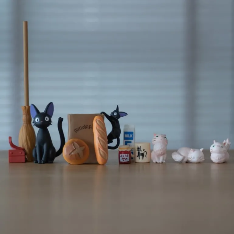 Jouets>Maison Ghibli Boîte de Figurines Jiji - Kiki la petite sorcière