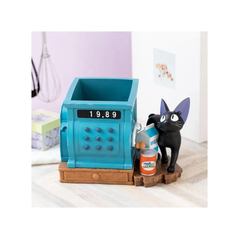 Décoration>Maison Ghibli Boîte Diorama Jiji et caisse enregistreuse - Kiki la petite sorcière
