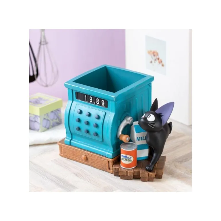 Décoration>Maison Ghibli Boîte Diorama Jiji et caisse enregistreuse - Kiki la petite sorcière