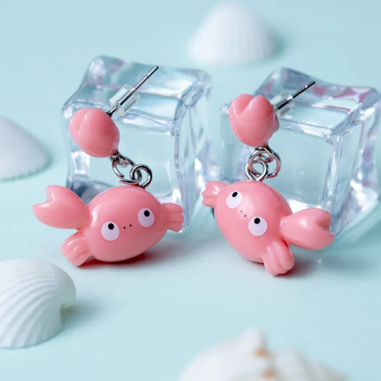 Bijoux>Maison Ghibli Boucles d’oreilles Mei crabe - Mon Voisin Totoro