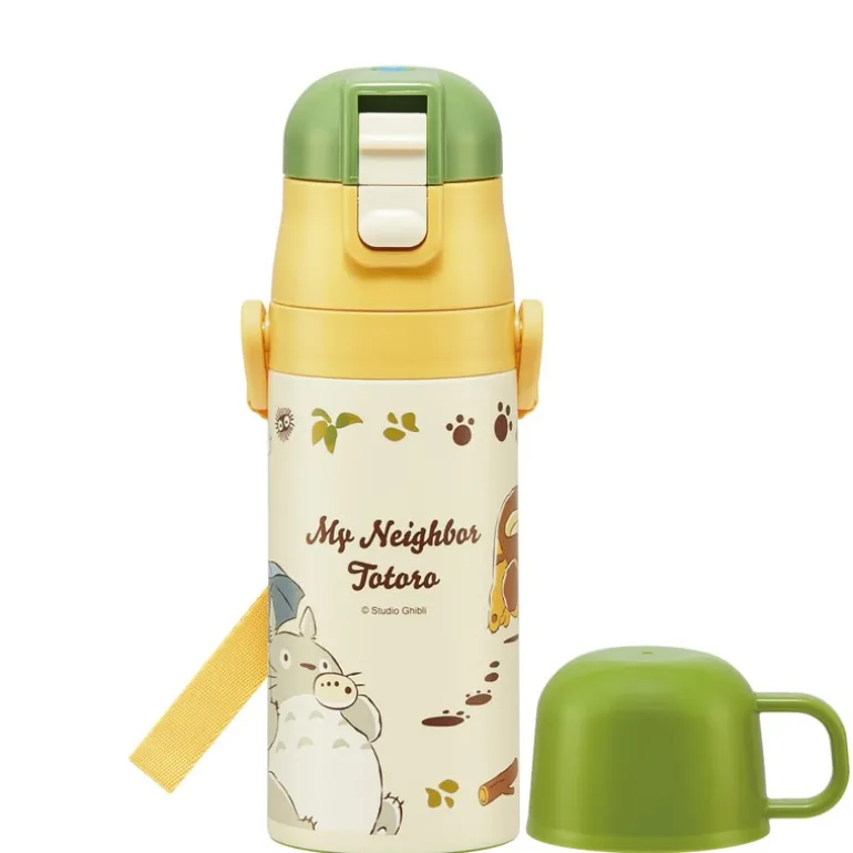 Cuisine Et Table>Maison Ghibli Bouteille Thermos ouverture double Totoro & Chatbus - Mon Voisin Toto