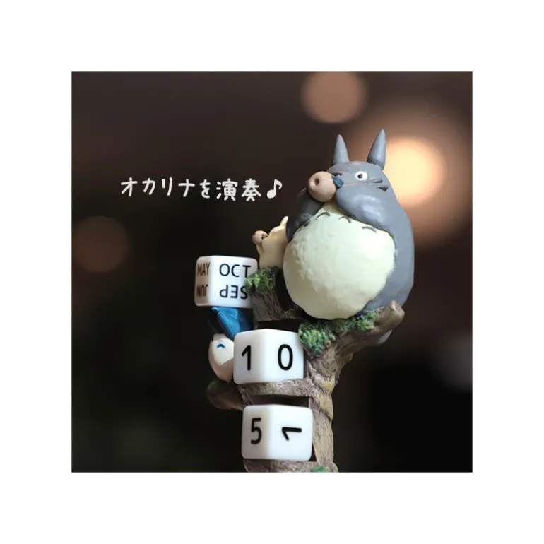 Agendas Et Calendriers | Décoration>Maison Ghibli Calendrier Perpétuel Concert d’Ocarina - Mon Voisin Totoro