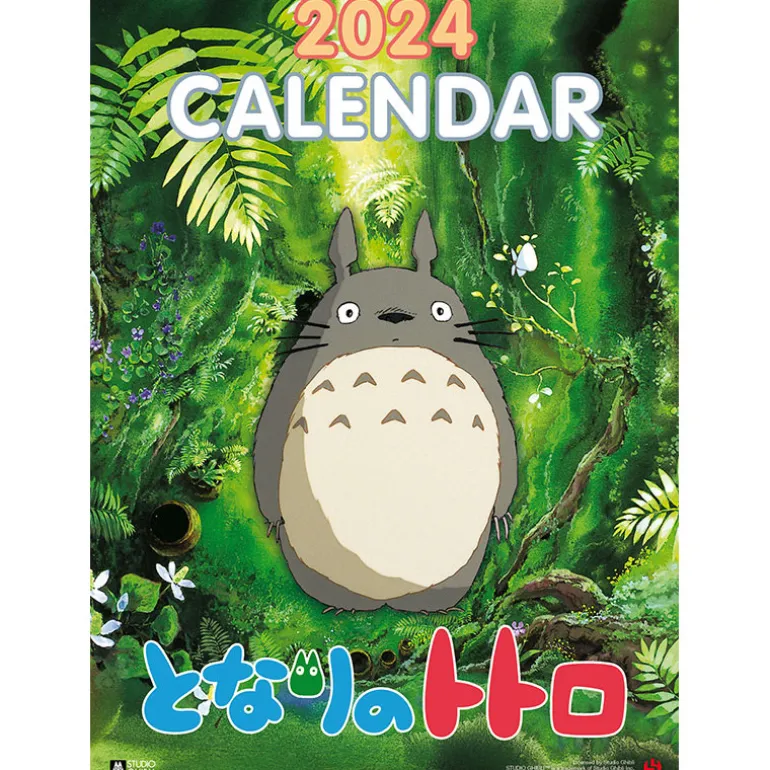 Agendas Et Calendriers>Maison Ghibli Calendrier Totoro 2024 - DE