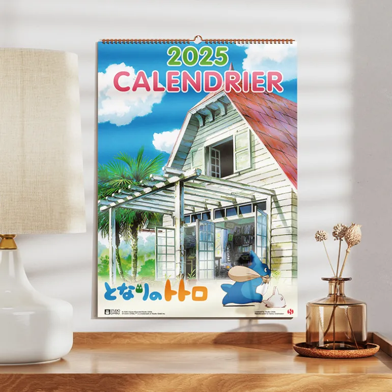 Agendas Et Calendriers>Maison Ghibli Calendrier Totoro 2025 - FR