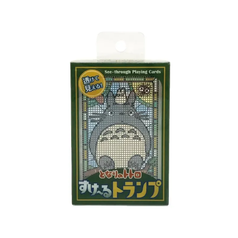 Jeux De Cartes>Maison Ghibli Cartes à Jouer Transparentes Totoro - Mon Voisin Totoro