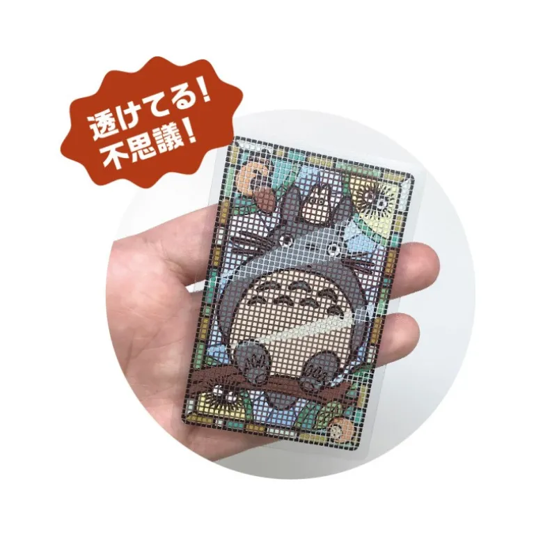 Jeux De Cartes>Maison Ghibli Cartes à Jouer Transparentes Totoro - Mon Voisin Totoro