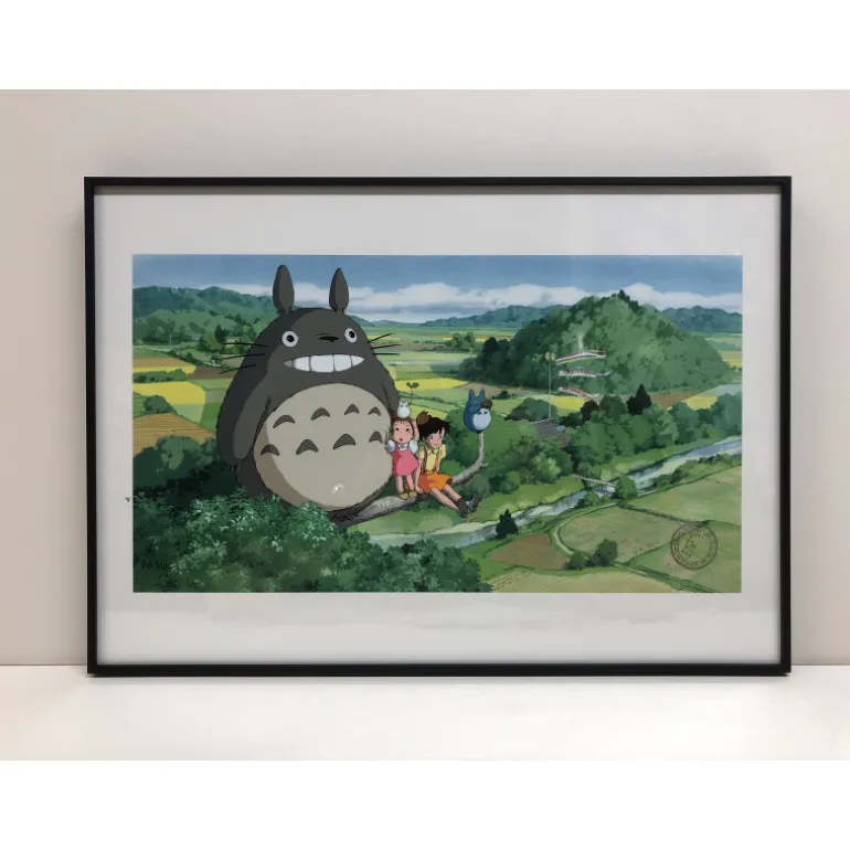 Celluloïd D'Art - Studio Ghibli>Maison Ghibli CELLULOID D'ART TOTORO UN JOUR D'ÉTÉ - STUDIO GHIBLI