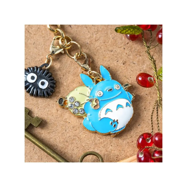 Straps>Maison Ghibli Chaînette Charms Totoro Bleu - Mon Voisin Totoro