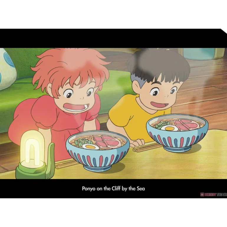 Classement>Maison Ghibli Chemise A4 Ponyo & Sosuke ramen - Ponyo sur la falaise