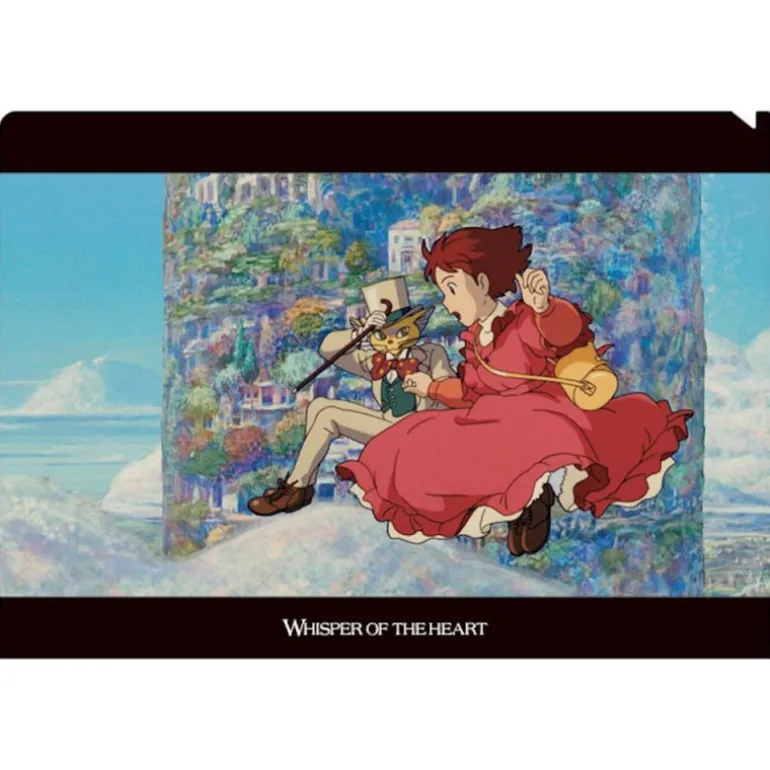 Classement>Maison Ghibli Chemise A4 Shizuku & Baron - Si tu tends l'oreille