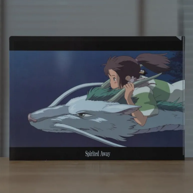 Classement>Maison Ghibli Chemise A4 Sur le dragon - Le Voyage de Chihiro