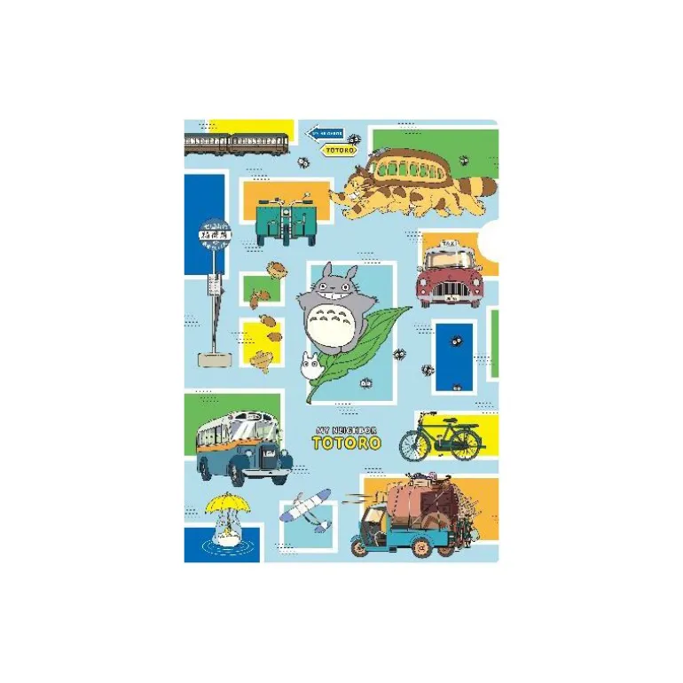 Classement>Maison Ghibli Chemise A4 Véhicules - Mon voisin Totoro
