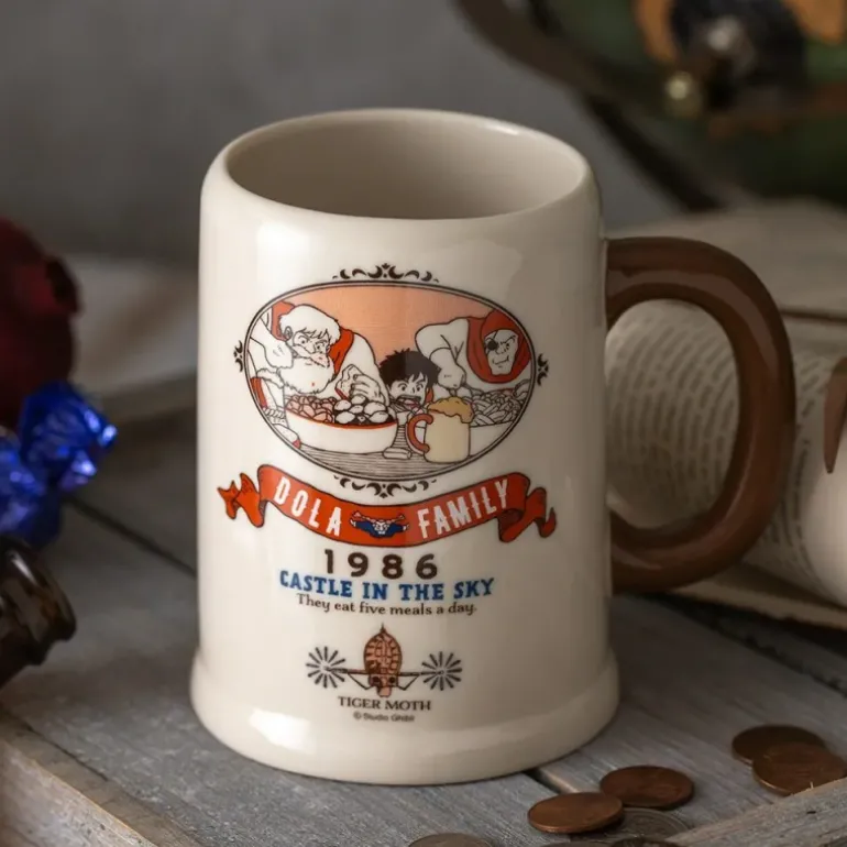 Cuisine Et Table>Maison Ghibli Chope à bière Famille de Dora - Castle in the Sky