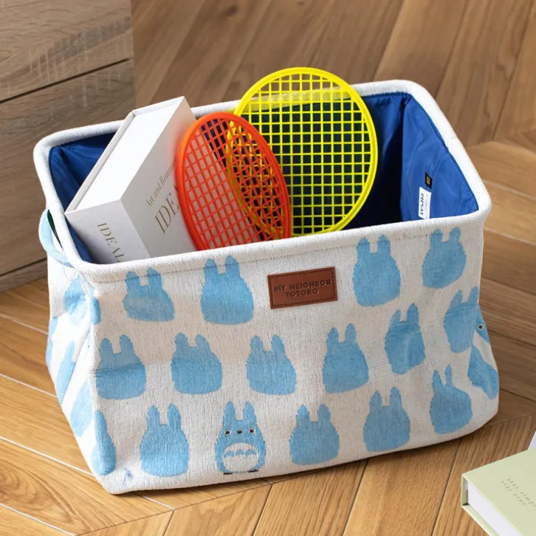 Mobilier>Maison Ghibli Coffre de rangement Silhouette Totoro Bleu - Mon Voisin Totoro