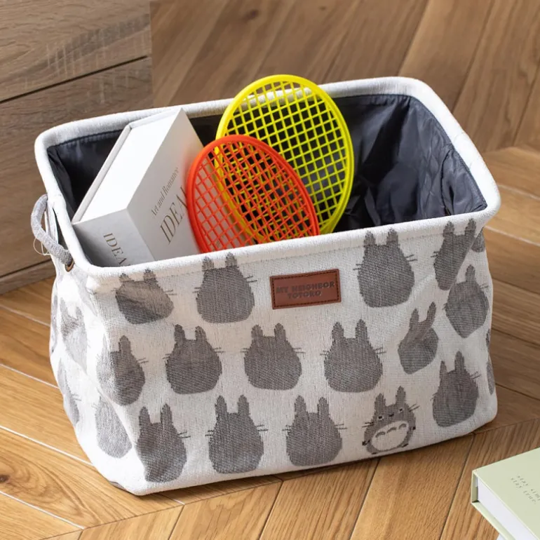Mobilier>Maison Ghibli Coffre de rangement Silhouette Totoro Gris - Mon Voisin Totoro
