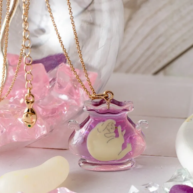 Bijoux>Maison Ghibli Collier Moon - Le Royaume des chats