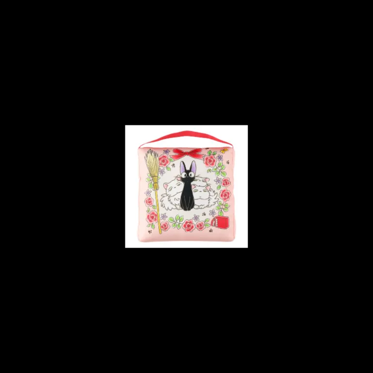 Mobilier>Maison Ghibli Coussin Jiji & Lily 30 x 30 cm - Kiki la petite sorcière
