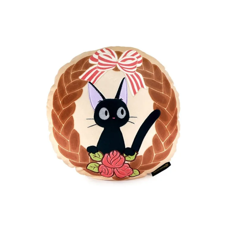 Mobilier>Maison Ghibli Coussin Jiji Couronne de pain - Kiki la petite sorcière