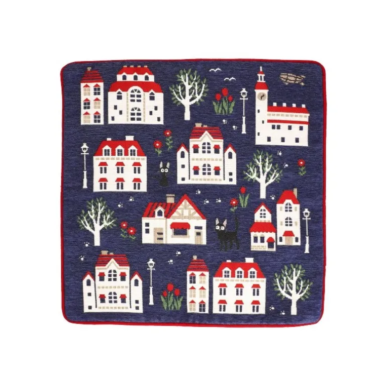 Mobilier>Maison Ghibli Coussin Jiji Maisons 45x45cm - Kiki la petite sorcière