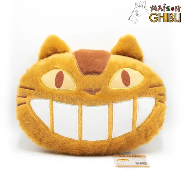 Coussins>Maison Ghibli Coussin Totoro Chatbus - Mon Voisin Totoro