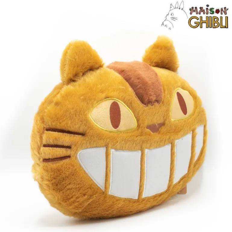 Coussins>Maison Ghibli Coussin Totoro Chatbus - Mon Voisin Totoro