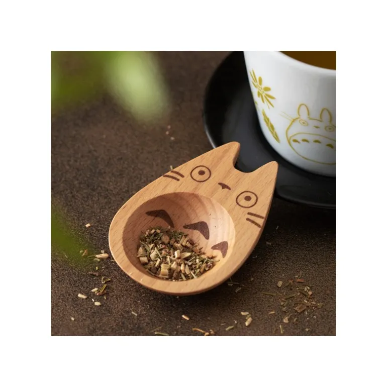 Cuisine Et Table>Maison Ghibli Cuillère à thé en bois Hasamiyaki Totoro - Mon Voisin Totoro
