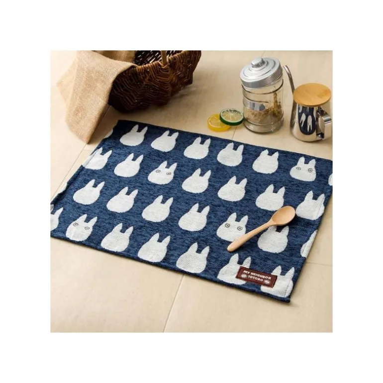 Cuisine Et Table>Maison Ghibli Dessous de table Silhouette Totoro Blanc - Mon Voisin Totoro