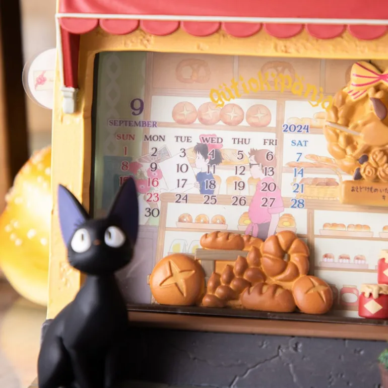 Décoration>Maison Ghibli Diorama Cadre Jiji Boulangerie - Kiki la petite sorcière