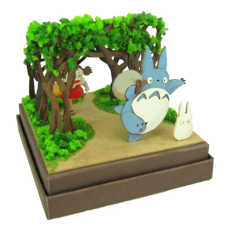 Loisirs Créatifs>Maison Ghibli Diorama papier Mei & Totoro Tunnel secret - Mon Voisin Totoro