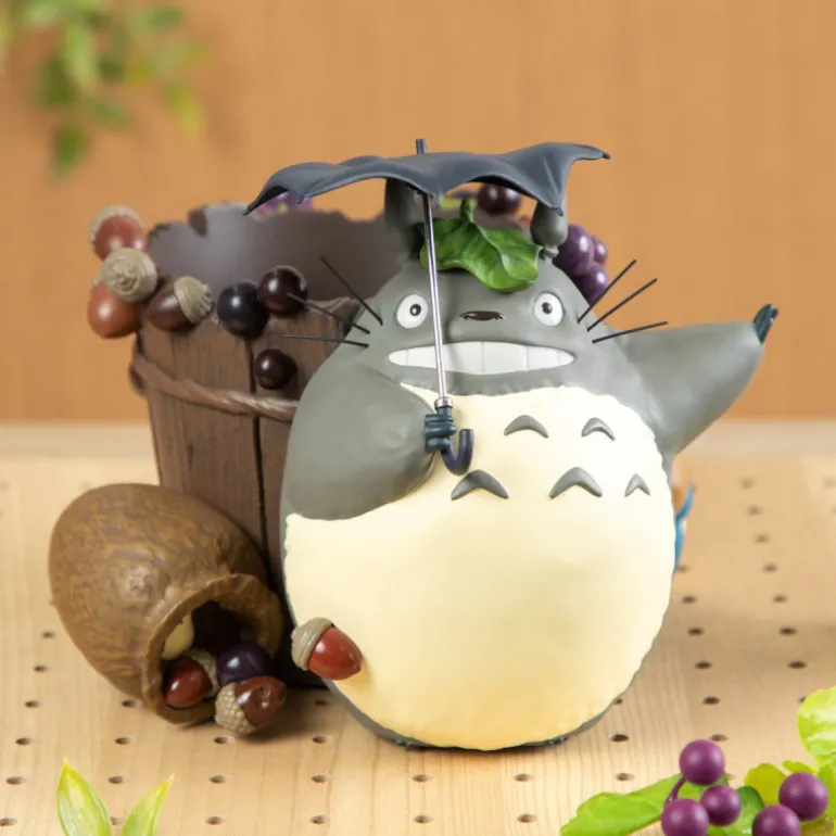 Décoration>Maison Ghibli Diorama Planter Tonneau de tous les Totoro - Mon Voisin Totoro