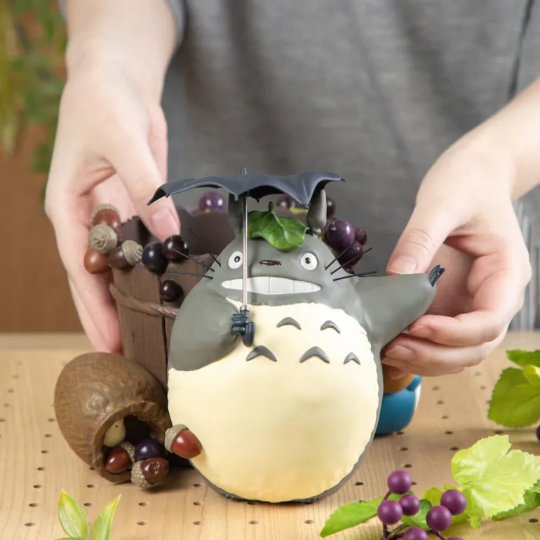 Décoration>Maison Ghibli Diorama Planter Tonneau de tous les Totoro - Mon Voisin Totoro