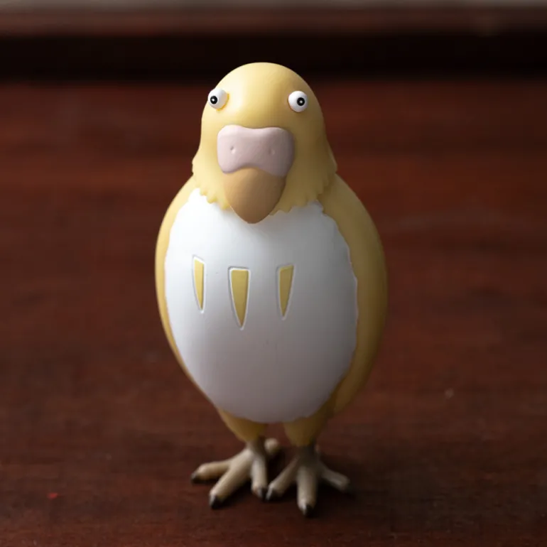 Jouets>Maison Ghibli Figurine Bobble head Perruche Jaune - Le Garçon et le Héron