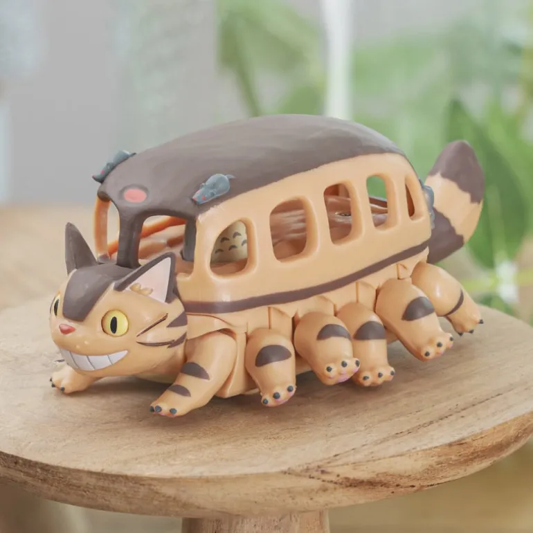 Jouets>Maison Ghibli Figurine Chatbus à friction et Totoro à l’intérieur - Mon Voisin Toto