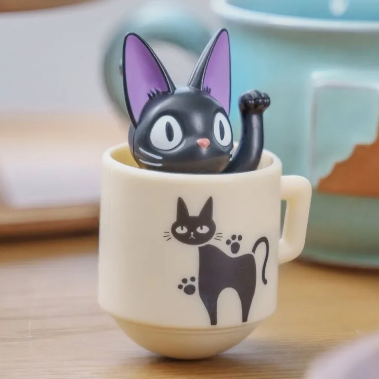 Jouets>Maison Ghibli Figurine Culbuto Kiki dans sa tasse - Kiki la petite sorcière