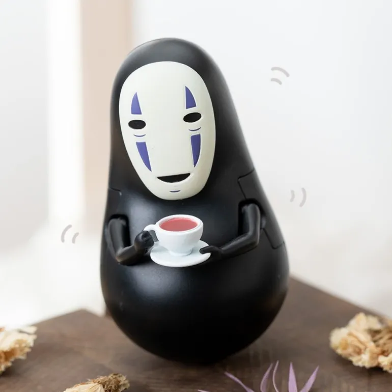 Jouets>Maison Ghibli Figurine Culbuto No face Pause café - Le Voyage de Chihiro