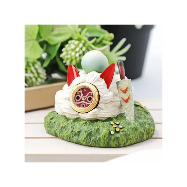 Décoration>Maison Ghibli Horloge Kodama et Masque - Princesse Mononoké