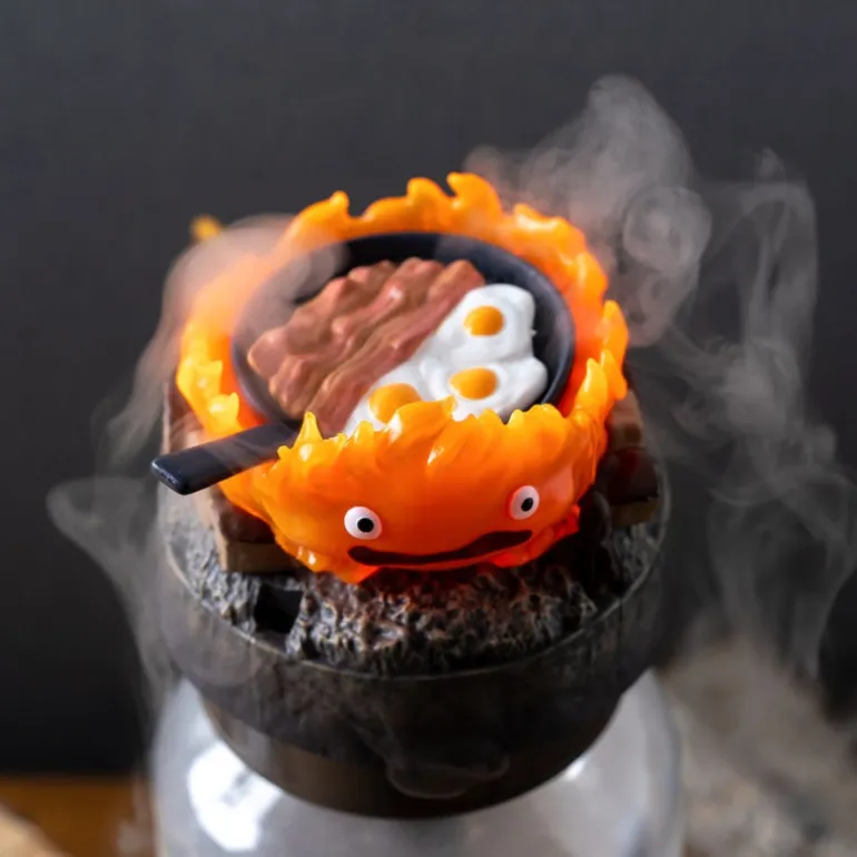 Accessoires | Décoration>Maison Ghibli Humidificateur Bacon & œuf Calcifer - Le Château ambulant